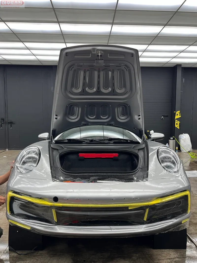 ポルシェ911のPPF施工事例|費用目安と仕上がり 施工写真 3-1