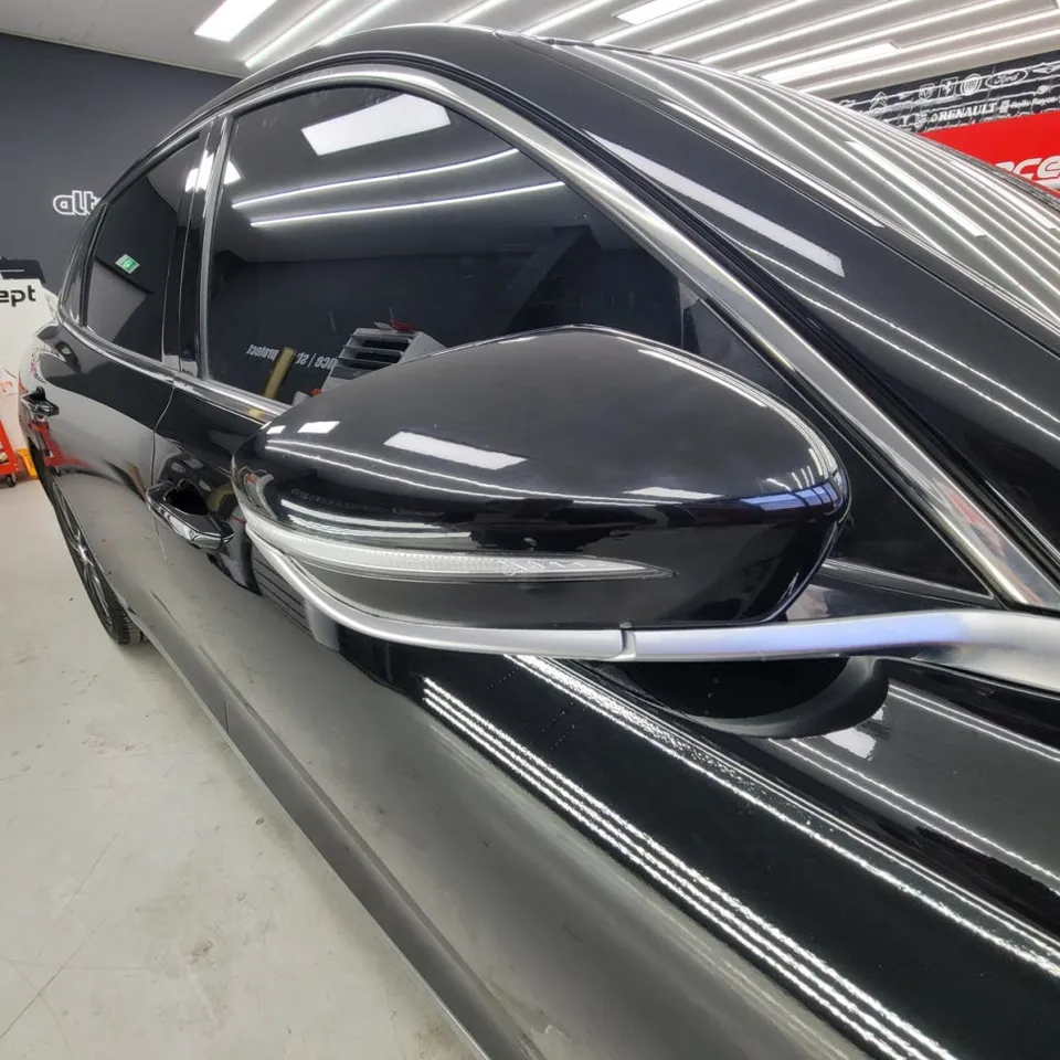 Hyundai Grandeur IG vinyl wrap - Hyundai Grandeur IG Vinyl Wrap Installation Review — Cost photo 3