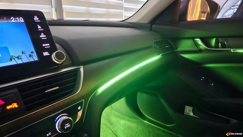 Honda Accord ambient lighting - Honda Accord Ambient Lighting Review: Custom Interior Upgrade photo 5