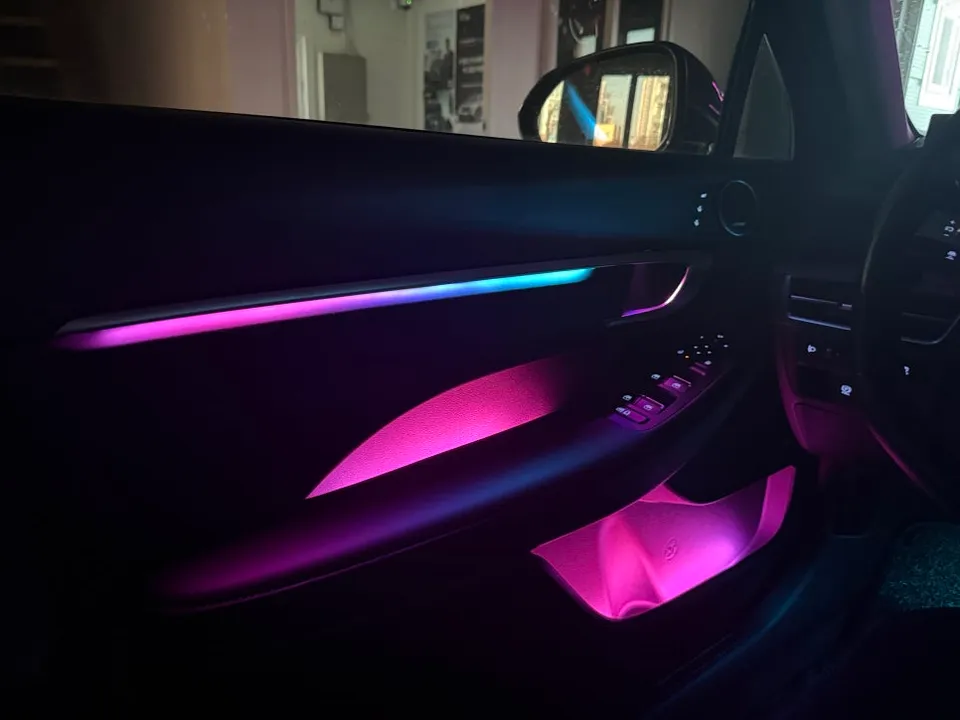 Hyundai Sonata DN8 ambient lighting - Hyundai Sonata DN8 Ambient Lighting Review: Cost & Results photo 3