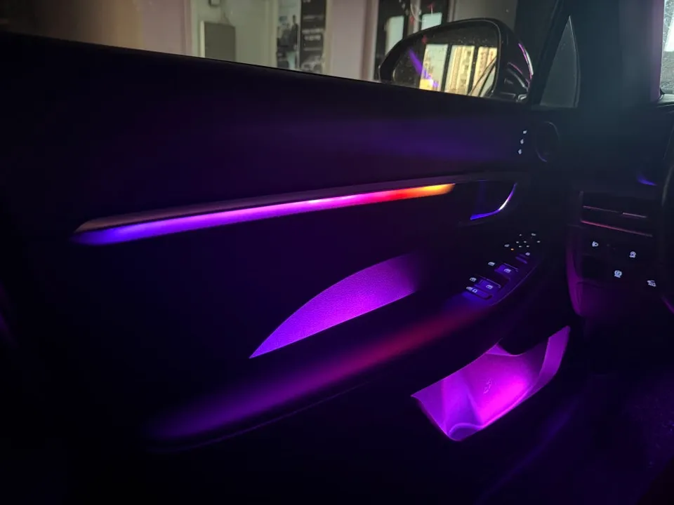 Hyundai Sonata DN8 ambient lighting - Hyundai Sonata DN8 Ambient Lighting Review: Cost & Results photo 4