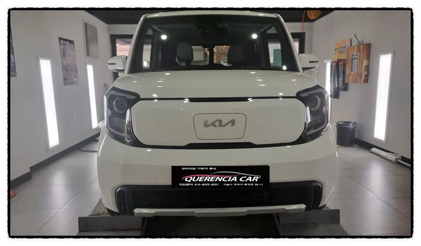 Kia Ray EVのガラスコーティング事例｜費用目安・仕上がり 施工写真 3-1