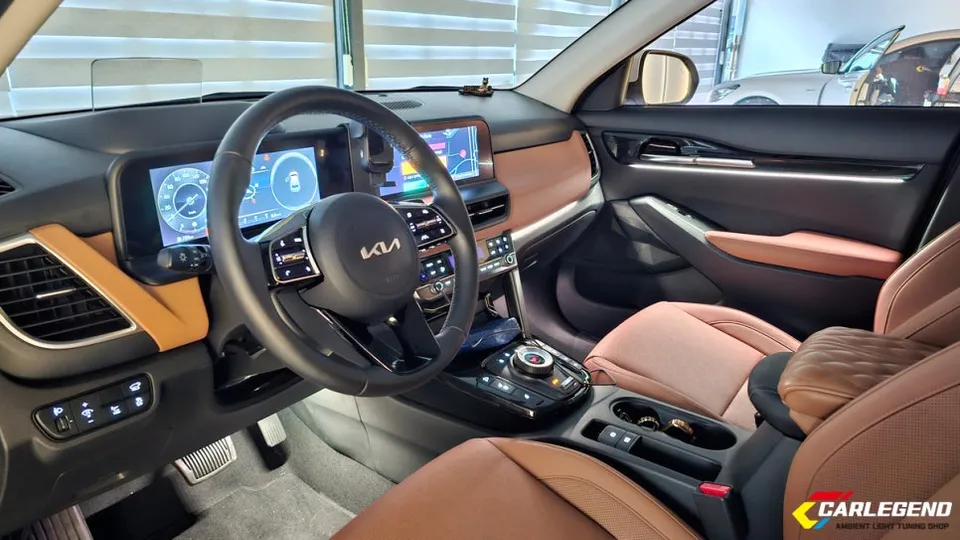 Kia Seltos ambient lighting - Kia Seltos Ambient Lighting Review: Cost & Results photo 5