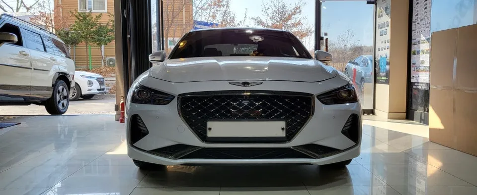 Genesis G70 new car package installation result