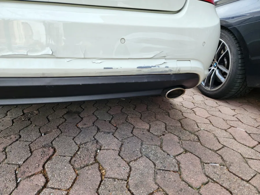 Mercedes-Benz E-Class W213 wheel repair installation result