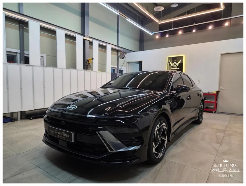 Hyundai Sonataのホイールリペア・塗装事例 施工写真 4