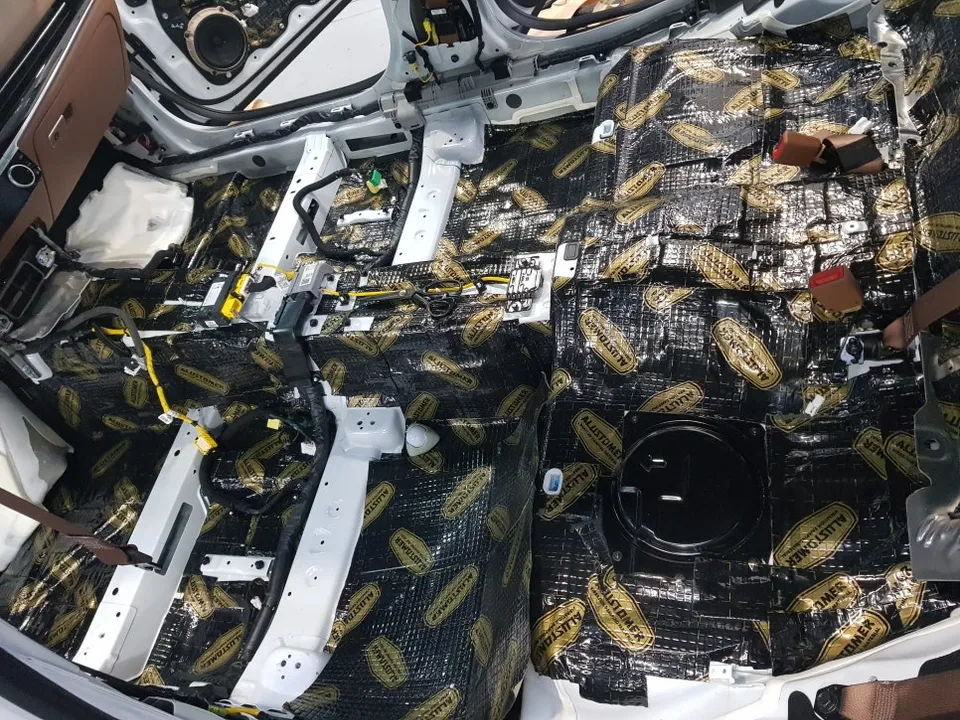 Genesis G80 soundproofing - Genesis G80 Undercoating Review: Maximizing Quietness photo 3