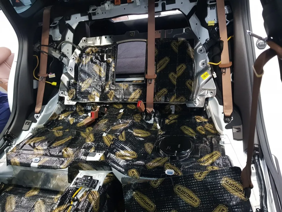Genesis G80 soundproofing - Genesis G80 Undercoating Review: Maximizing Quietness photo 5