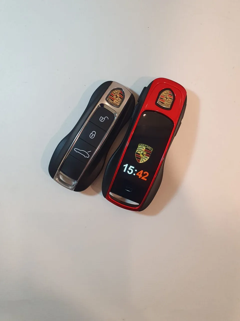 Porsche Cayenne 958 oem options installation result