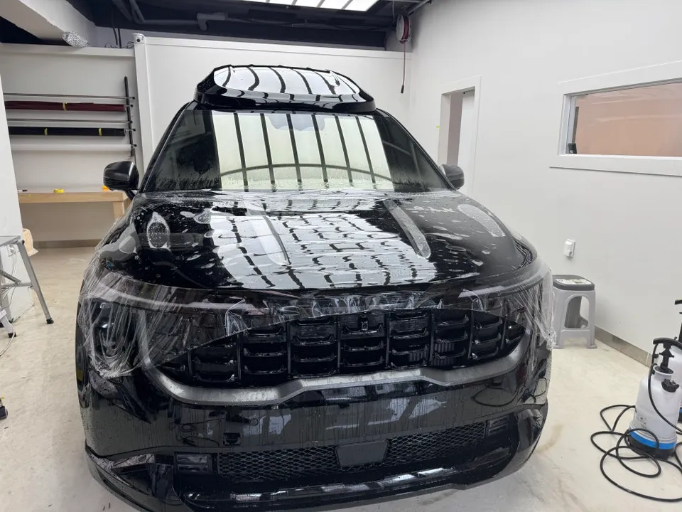 Kia Carnival Hi-Limousine ppf - Kia Carnival PPF Full Install Review - Superior Protection photo 4