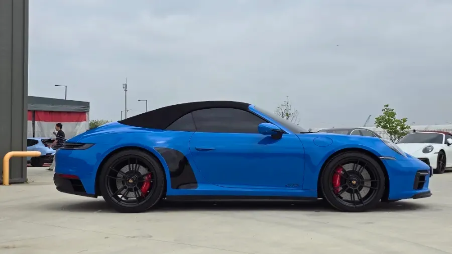 Porsche 911 ppf installation result