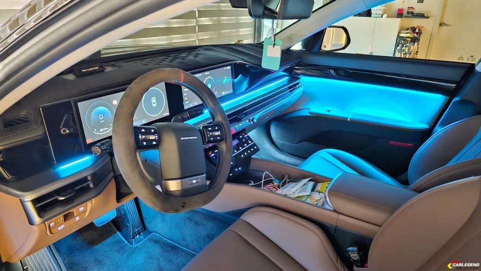 Hyundai Grandeur GN7 ambient lighting - Hyundai Grandeur GN7 Ambient Lighting Review — Subtle Upgrade photo 3