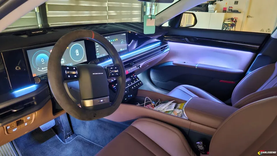 Hyundai Grandeur GN7 ambient lighting - Hyundai Grandeur GN7 Ambient Lighting Review — Subtle Upgrade photo 6