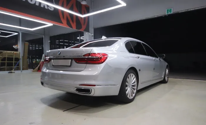 BMW 7 Series G11 vinyl wrap - BMW 7 Series G11 Vinyl Wrap Review: Stunning G12 Conversion photo 4
