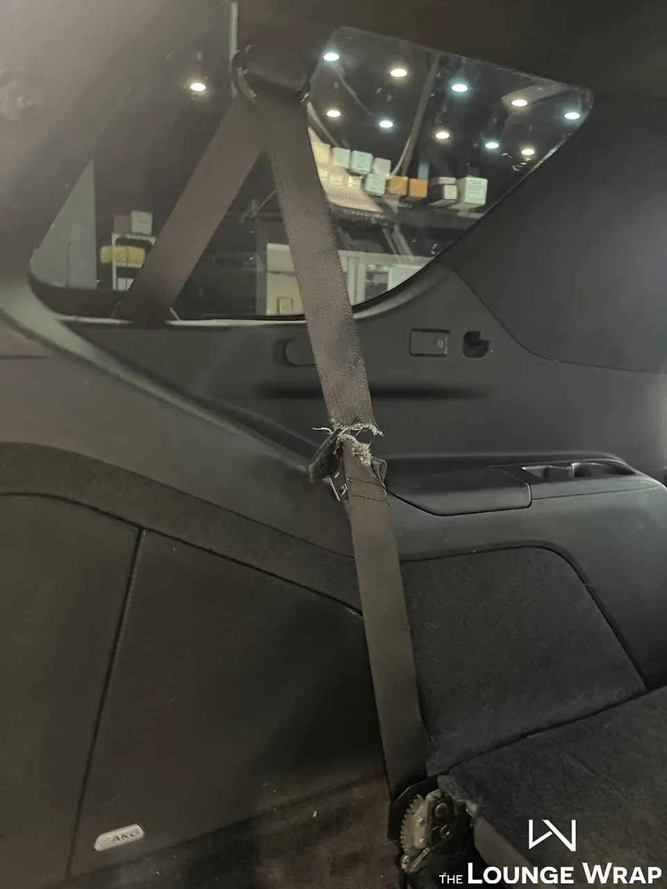 Cadillac Escalade interior customization - Cadillac Escalade Seatbelt Replacement Review — Affordable Restor photo 5