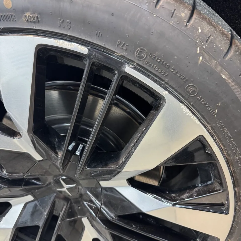 Polestar Polestar 4 wheel repair - Polestar 4 Wheel Repair Review: 22-Inch Buffing Damage Fixed photo 3