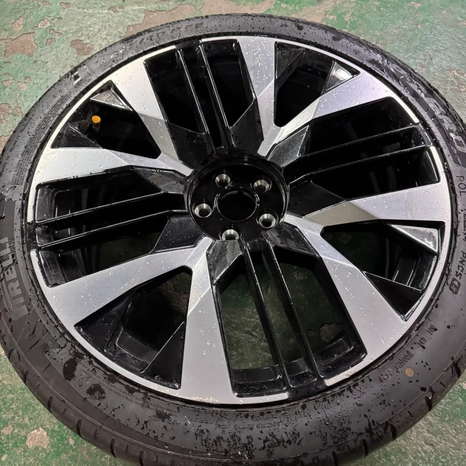 Polestar Polestar 4 wheel repair - Polestar 4 Wheel Repair Review: 22-Inch Buffing Damage Fixed photo 4