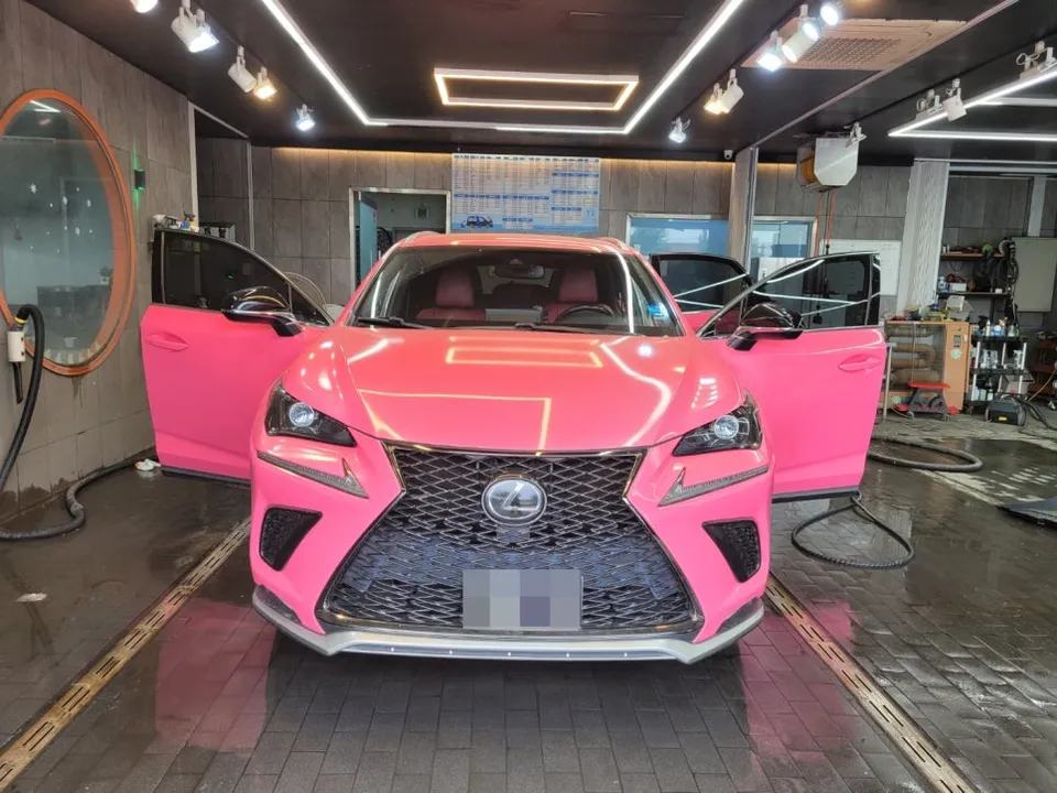 Lexus NXのガラスコーティング事例｜韓国での施工 写真