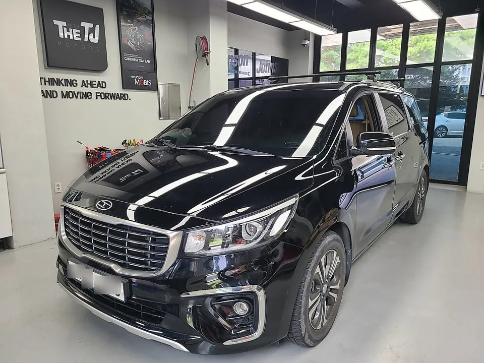 Kia Carnival KA4 oem options installation result