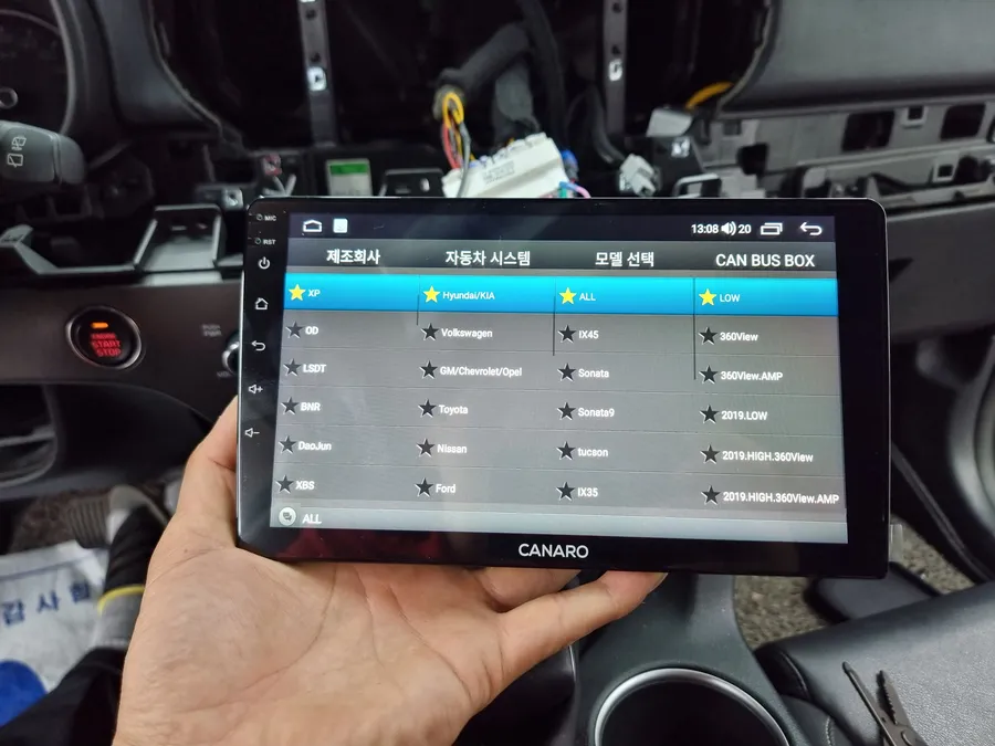 Kia Sportage QLのAndroid Auto・CarPlay取付事例 施工写真 3-2