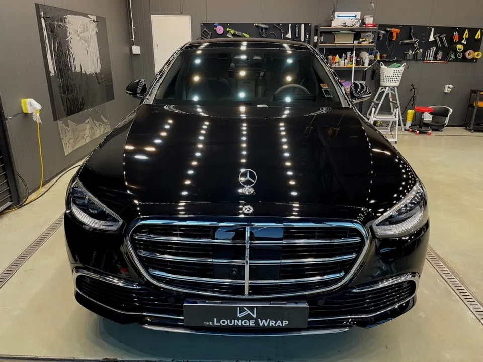 Mercedes-Benz S-Class PPF施工事例|韓国での実例 施工写真 1-1