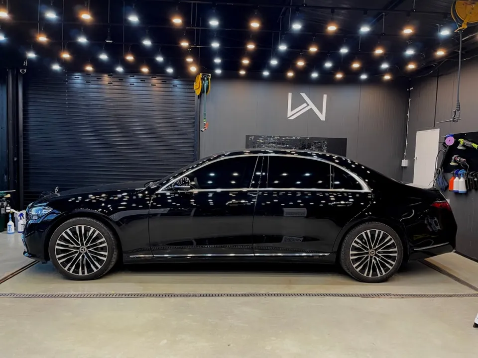 Mercedes-Benz S-Class PPF施工事例|韓国での実例 施工写真 2-1