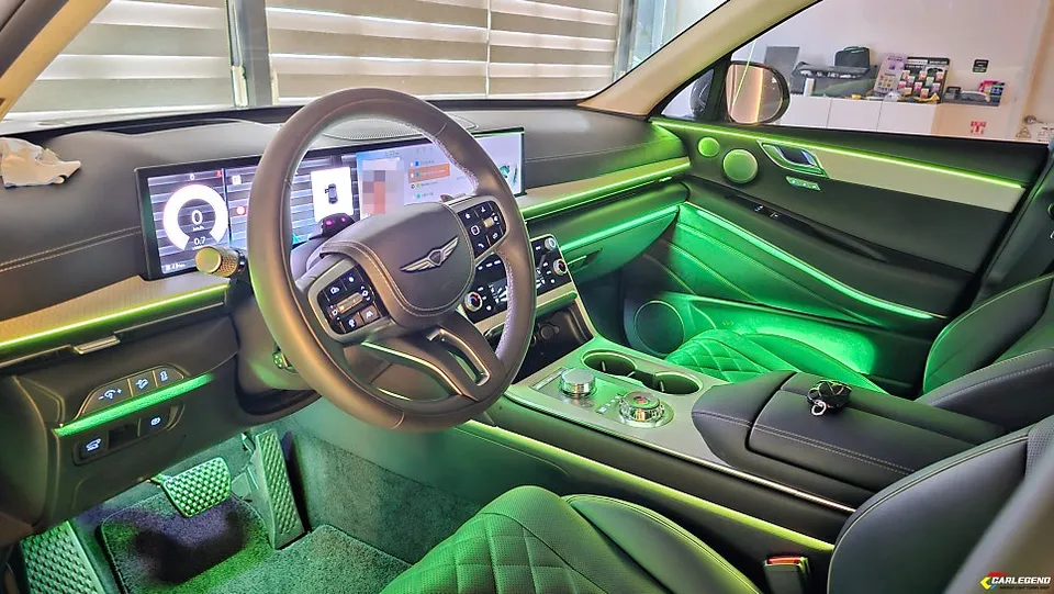 Genesis GV80 ambient lighting - Genesis GV80 Ambient Lighting Review: Cost & Results photo 3