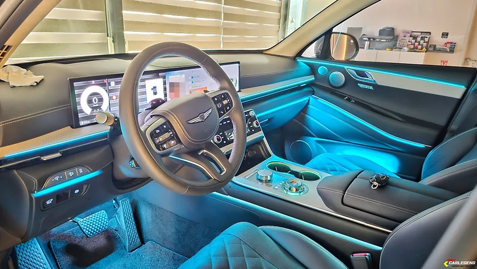 Genesis GV80 ambient lighting - Genesis GV80 Ambient Lighting Review: Cost & Results photo 4