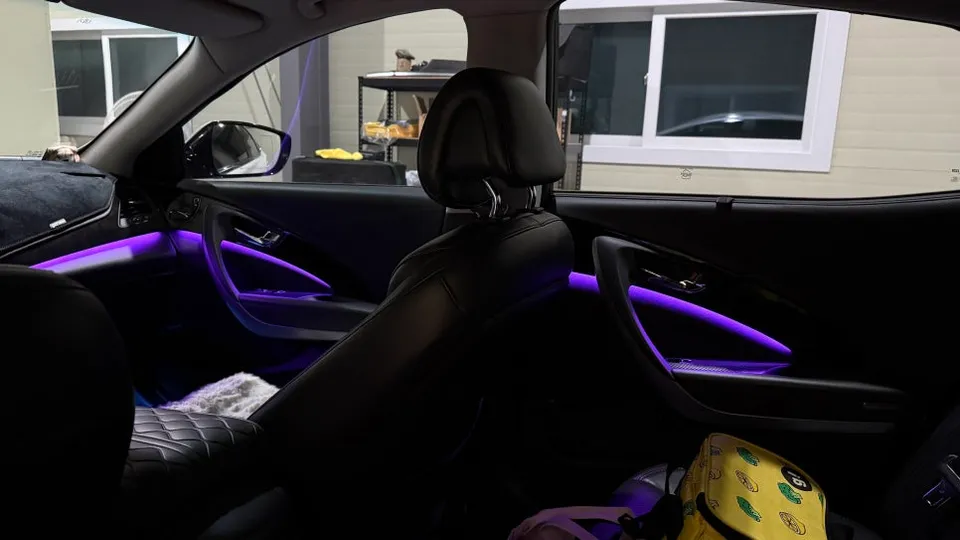 Hyundai Grandeur HG ambient lighting - Hyundai Grandeur HG Ambient Lighting Review — Cost & Results photo 4
