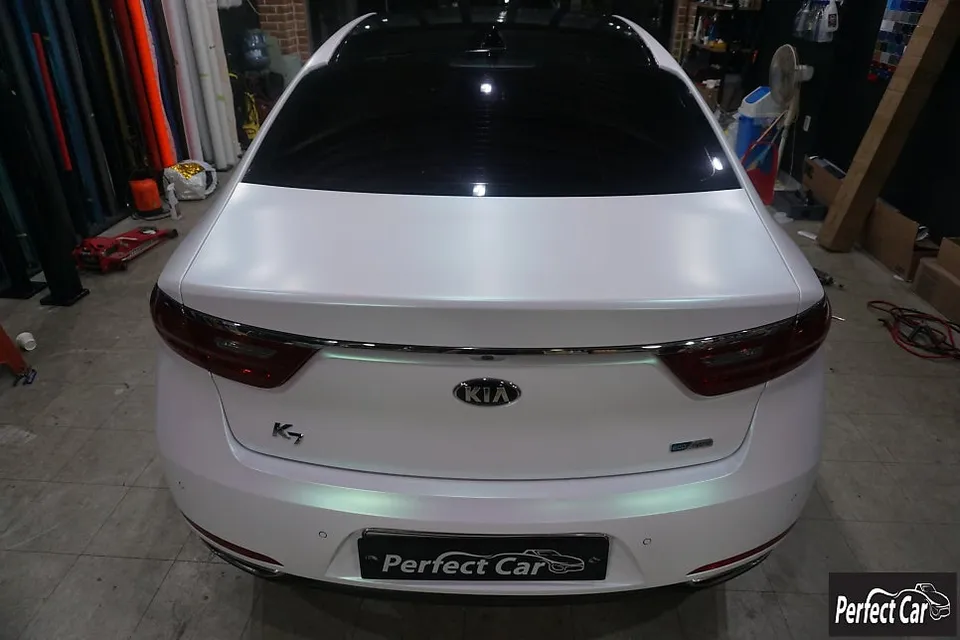 Kia K7のカーラッピング事例|費用目安・仕上がり 施工写真 2-2
