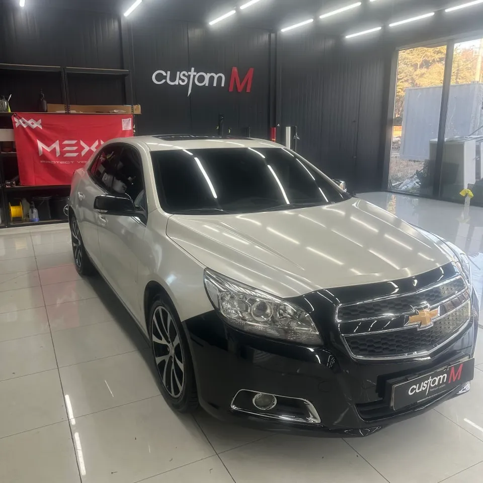 Chevrolet Malibuのカーラッピング事例｜費用目安・仕上がり 施工写真 1-2