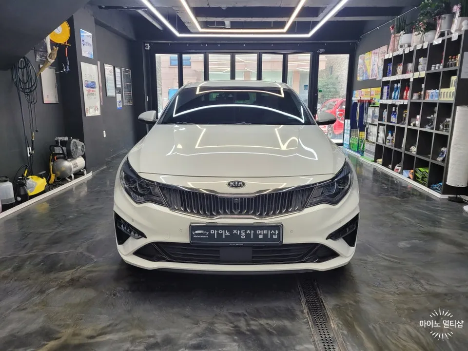 Kia K5 dash cam installation result