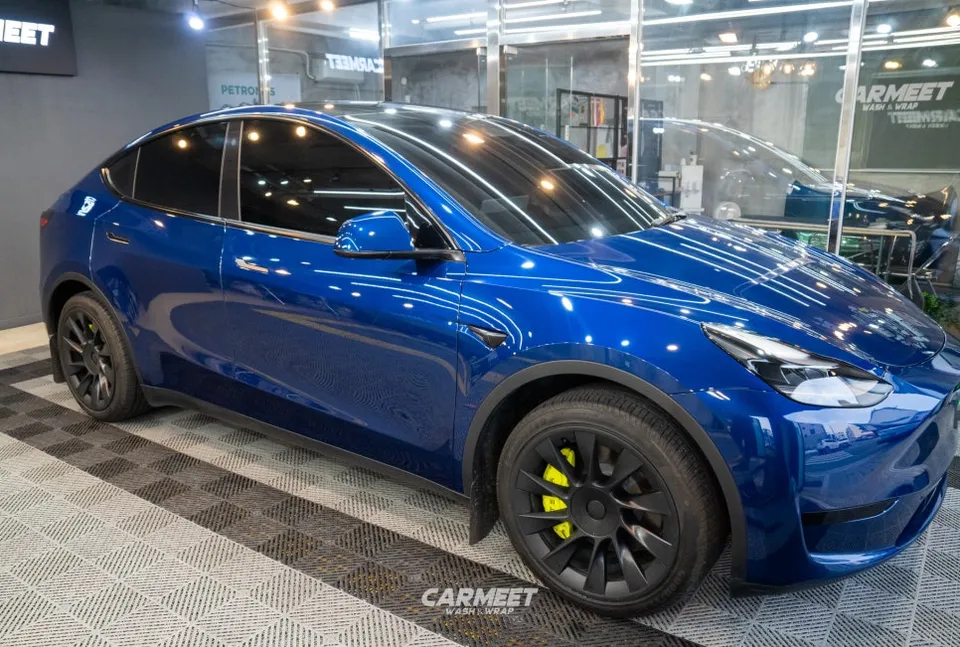 Tesla Model Y vinyl wrap - Tesla Model Y Vinyl Wrap Review: Cost & Results photo 3