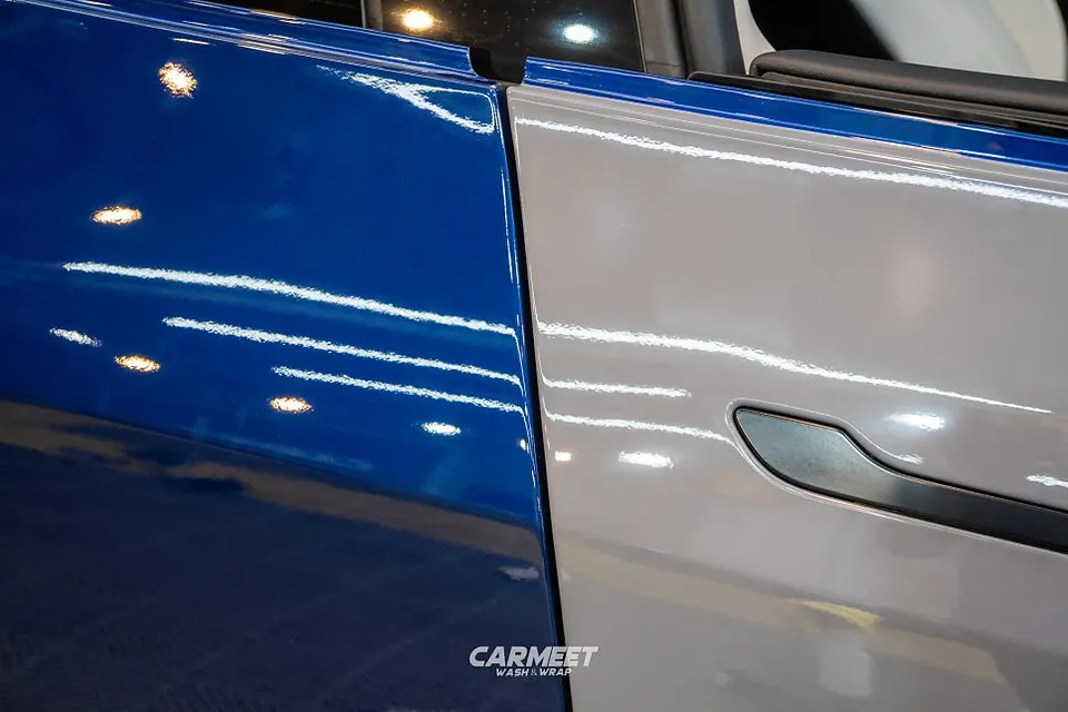 Tesla Model Yのカーラッピング事例｜費用目安・仕上がり 施工写真 4-2