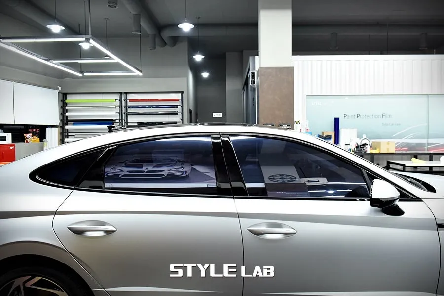 Hyundai Sonata DN8のカーラッピング事例 施工写真 3-2