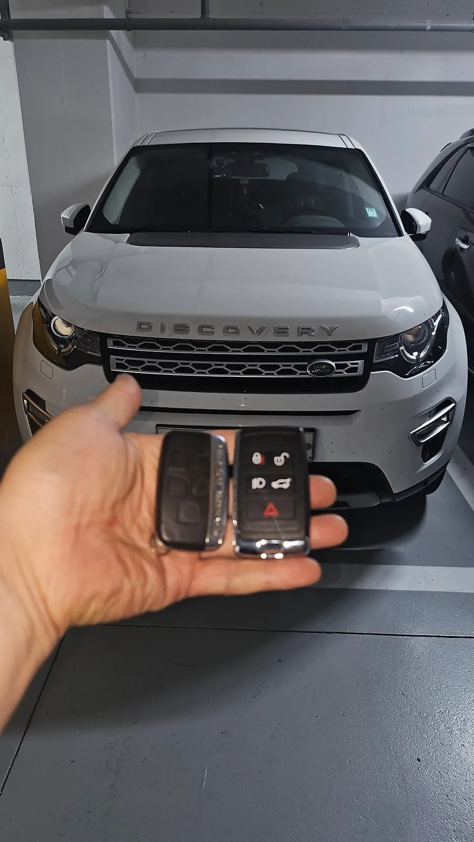 Land Rover Discovery Sport oem options installation result