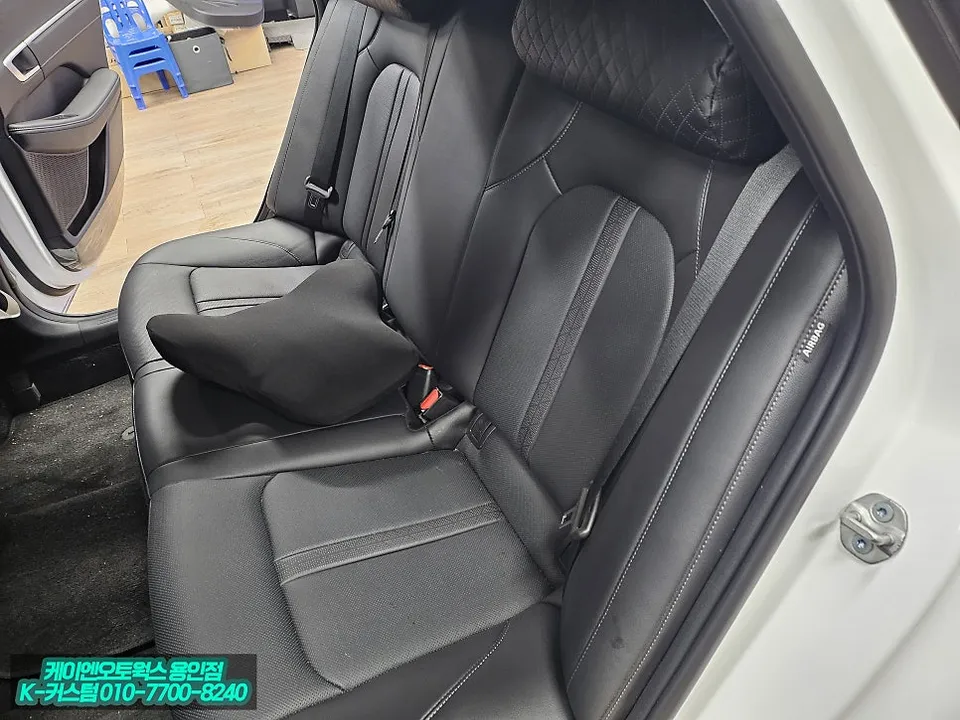 Hyundai Sonata DN8 oem options - Hyundai Sonata DN8 Rear Seat Folding, Heating & Curtain Upgrade R photo 3