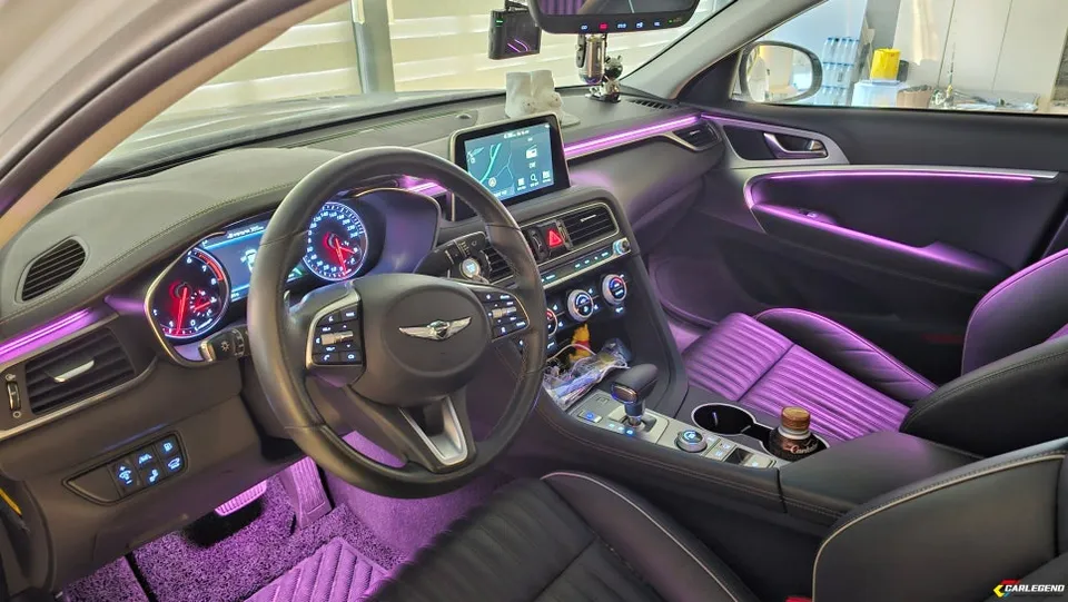 Genesis G70 ambient lighting - Genesis G70 Ambient Lighting Review: Cost & Results photo 3