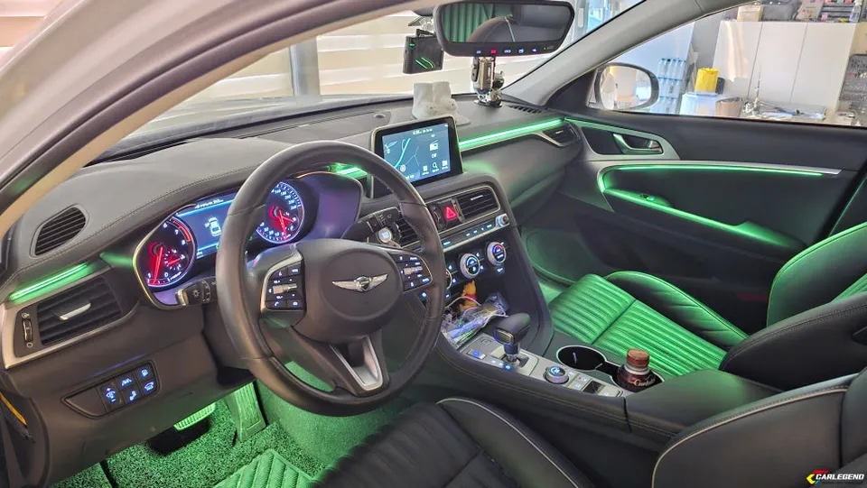 Genesis G70 ambient lighting - Genesis G70 Ambient Lighting Review: Cost & Results photo 4