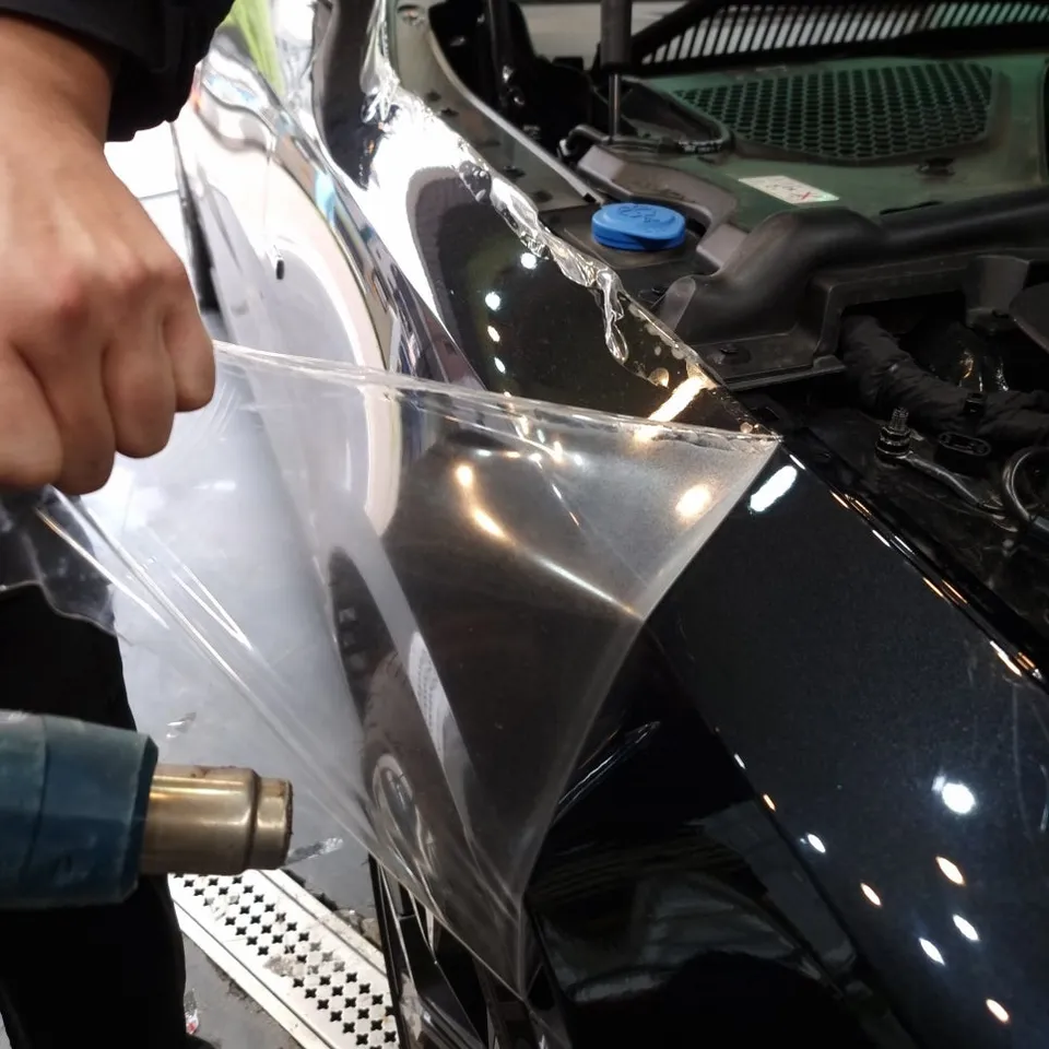 BMW i4 PPF施工事例｜韓国での再施工 施工写真 3-2