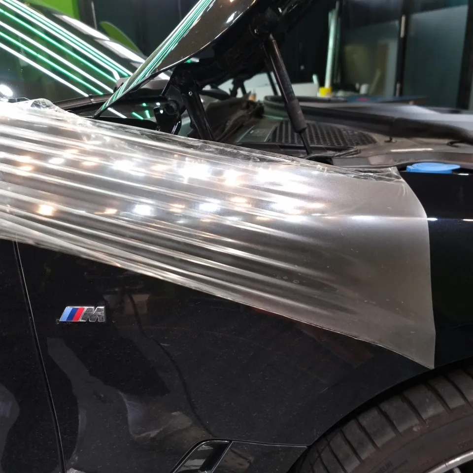BMW i4 PPF施工事例｜韓国での再施工 施工写真 1-3