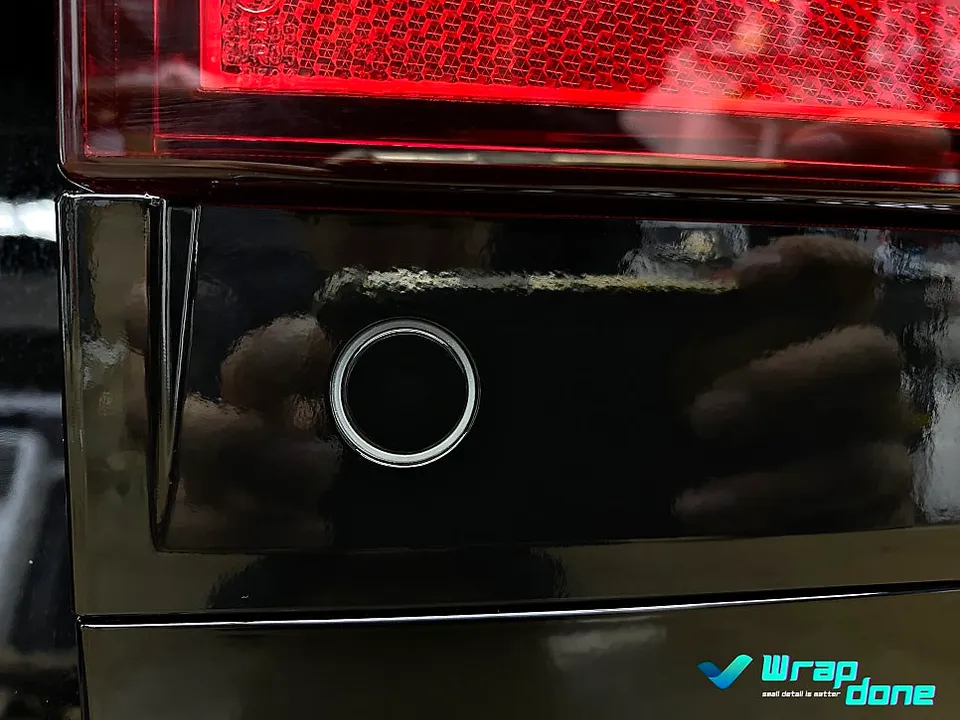 Hyundai Santa Fe MX5 vinyl wrap installation result
