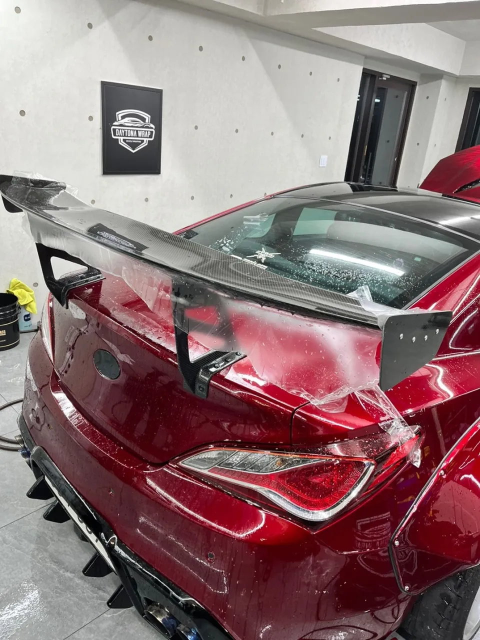 Genesis Coupe PPF施工事例:費用目安と仕上がり 施工写真 2-2