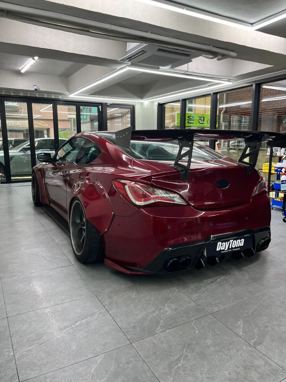 Genesis Coupe PPF施工事例:費用目安と仕上がり 施工写真 3-2