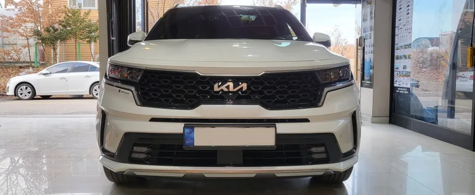 Kia Sorento MQ4 ambient lighting installation result