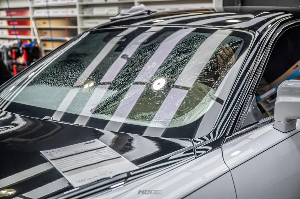 Rolls-Royce Ghostのカーフィルム施工事例|費用目安・仕上がり 施工写真 1-3