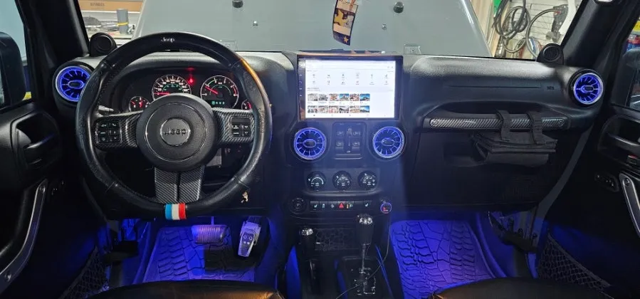 Jeep Wrangler Rubicon Ambient Lighting Review — Under $400 After