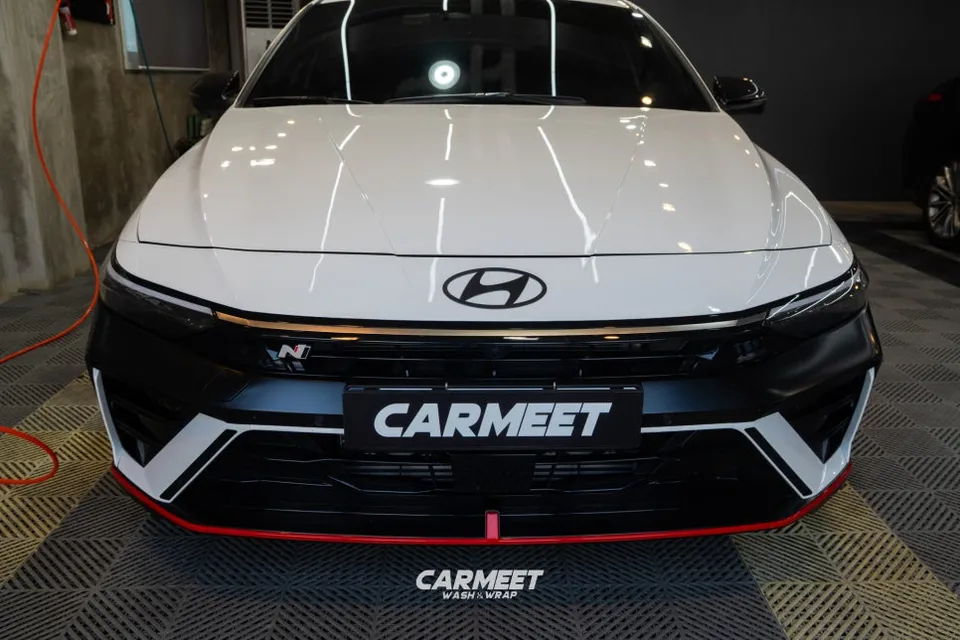Hyundai Elantra N vinyl wrap - Hyundai Elantra N Vinyl Wrap Review: Cost & Results photo 5