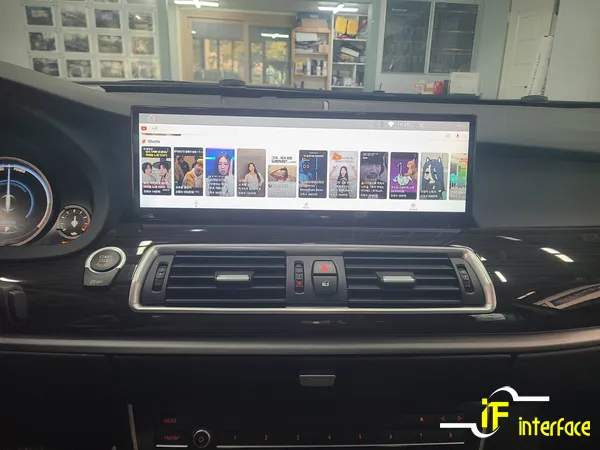BMW 5 Series GTのAndroid Auto・CarPlay取付事例 施工写真 2-2