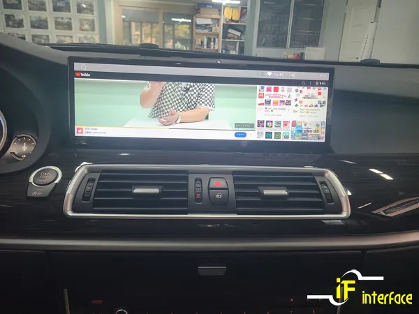 BMW 5 Series GTのAndroid Auto・CarPlay取付事例 施工写真 3-2